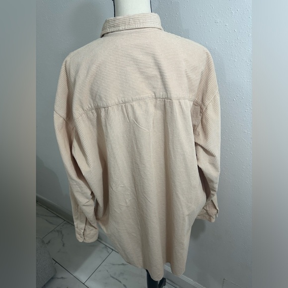 Frank & Eileen NWT Shirley Oversize Corduroy Button-Up Shirt Size small - Picture 6 of 10